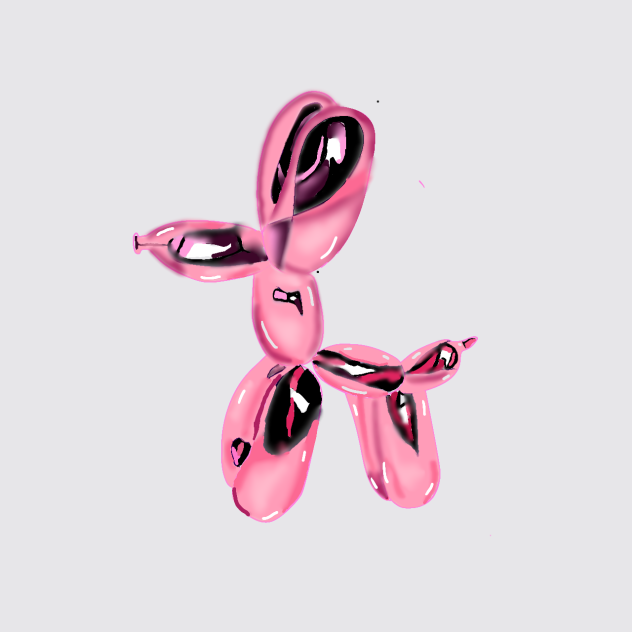 Pink balloon