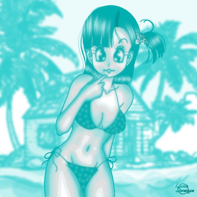 desenho da bulma.