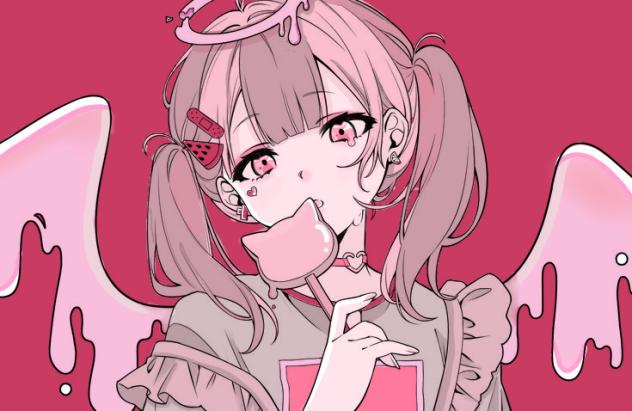 ピンクの天使…？