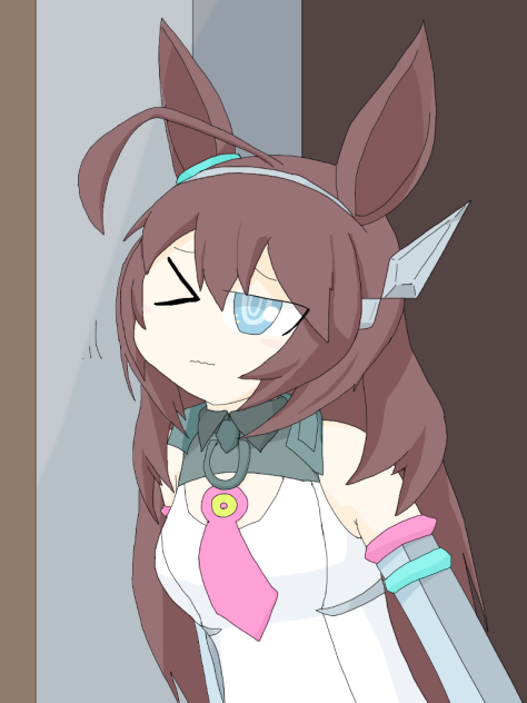 カユイブルボン【ウマ娘 ミホノブルボン】