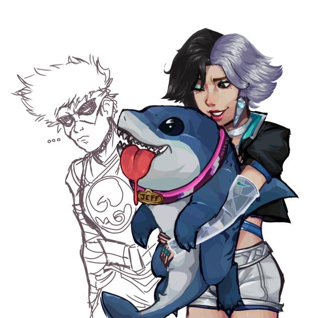 ▪︎ Iron fist, Luna Snow n Jeff !! ▪︎