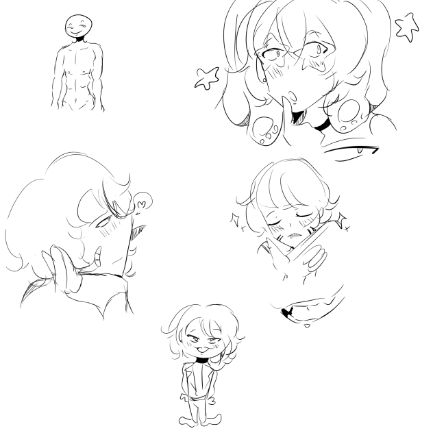 Doodles because I’m sick ✨