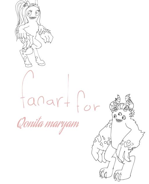 Fanart for Qonita maryam