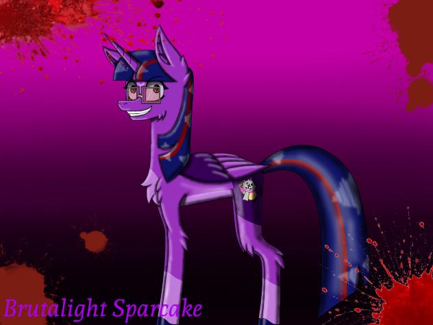 Brutalight Sparcake [redesign fanart]