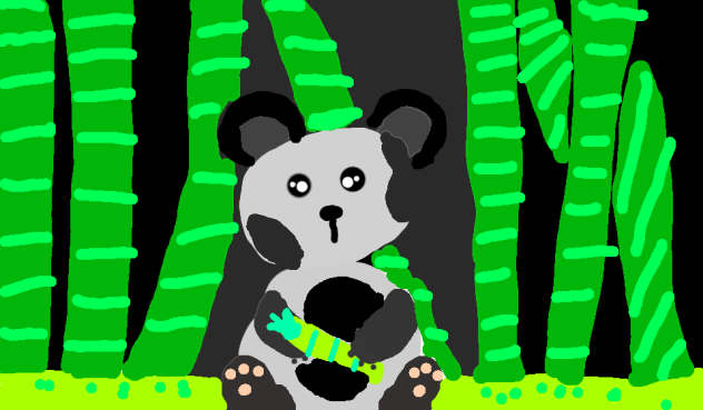 peacful panda