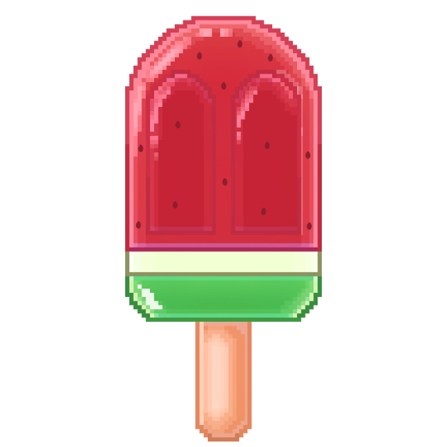 watermelon popsicele (pixel)