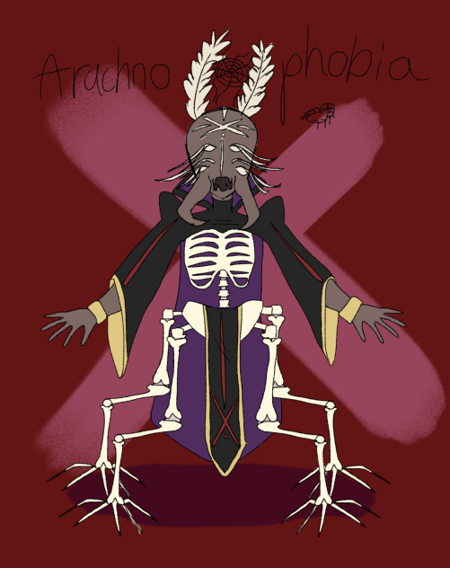 Arachnophobia character design