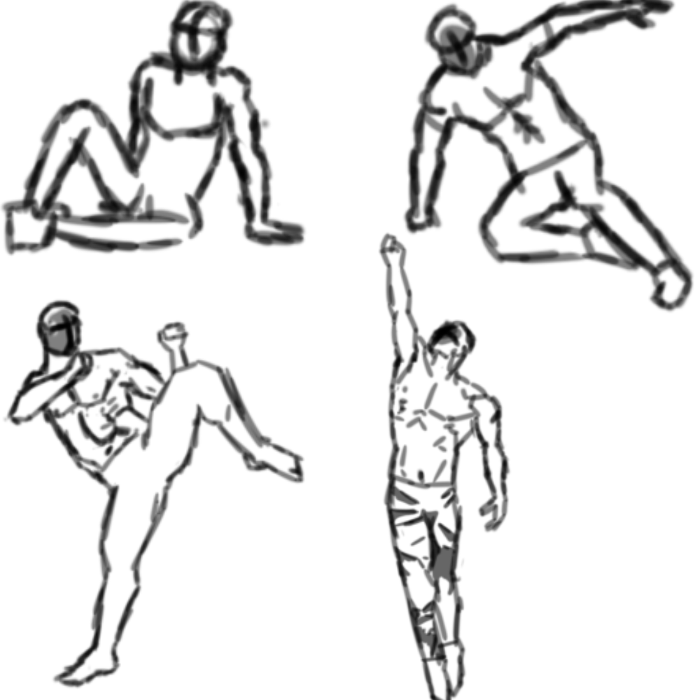 come practice anatomy - ibisPaint