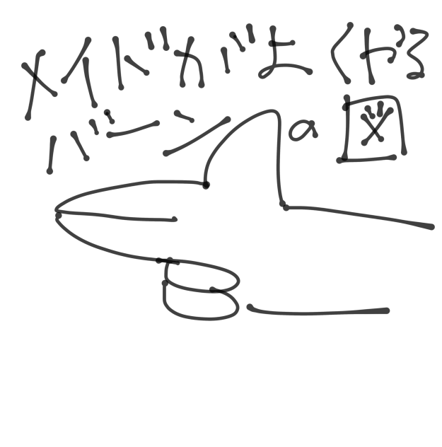 メイドがよくやるバーンの図。
