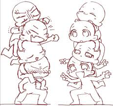 Rides on a frends’s back collab