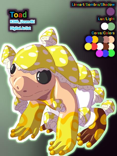 Toad - Super Mario-3;