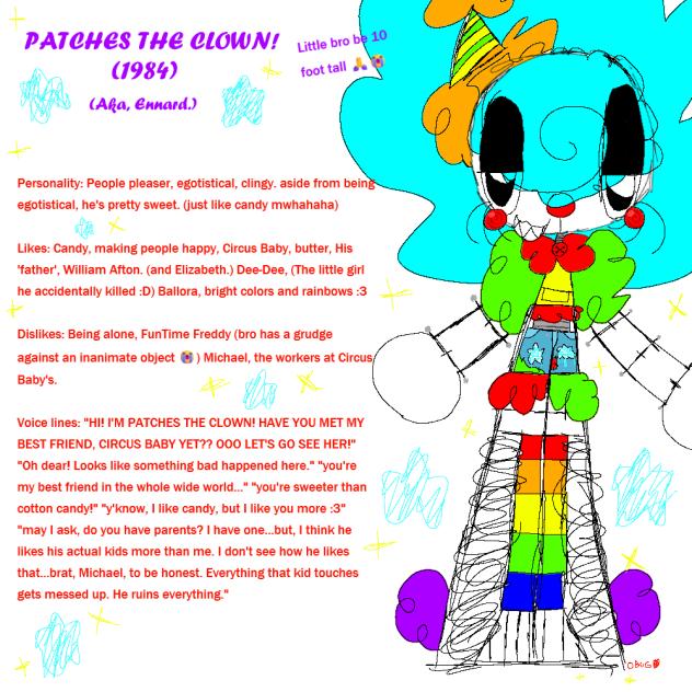 🍭🍬Ennard ref sheet!🎭🎪