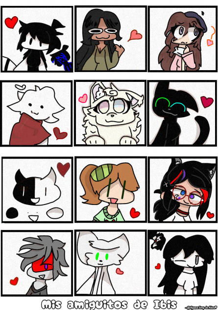 Para mis amiguitos de Ibis ♡