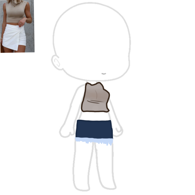 First custom clothe - ibisPaint