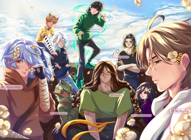 MY FAVORITE ARTISTS fanart (pt.2)