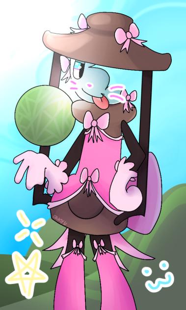 Airy, in a dress ig