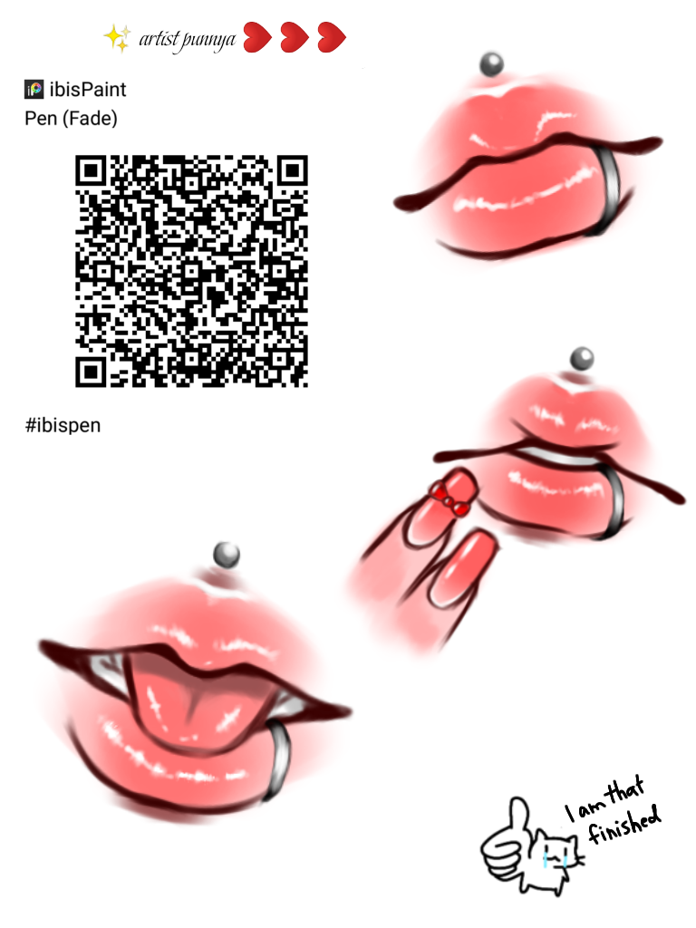 lips 👄 - ibisPaint
