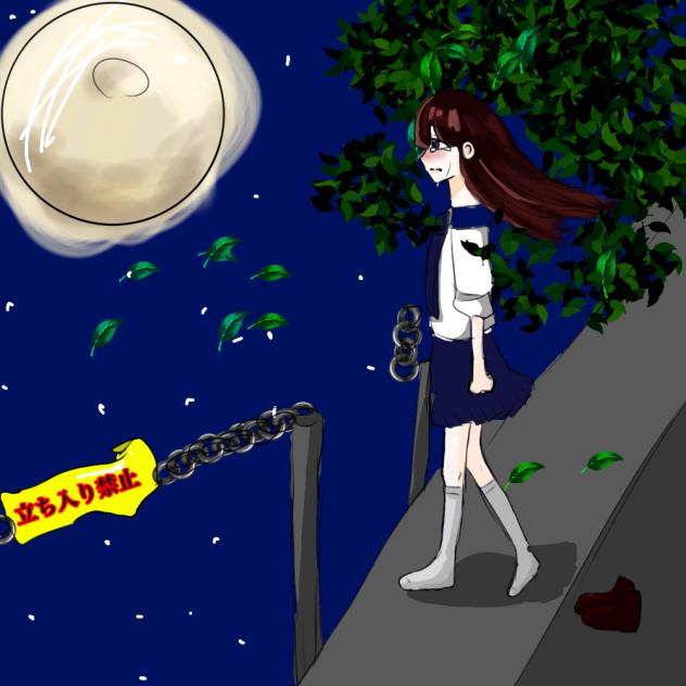 何をするの…？🌉🔪