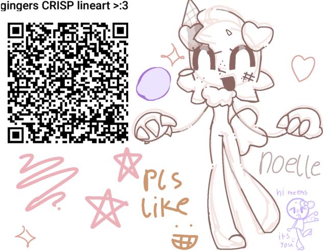 My crisp lineart!