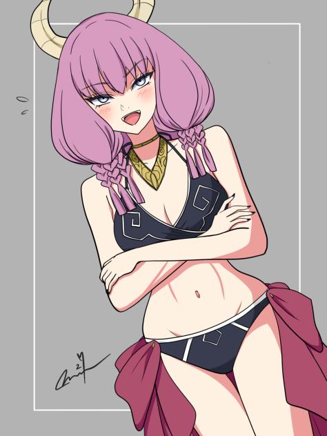 👙水着アウラ　Aura