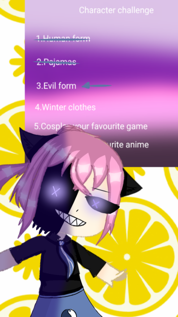 Character challenges-day three