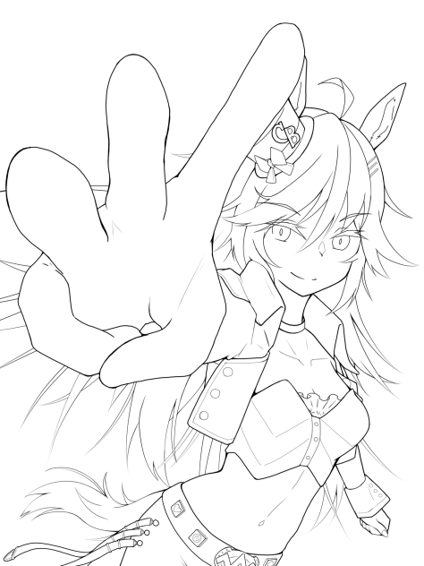 記念企画　線画あげます