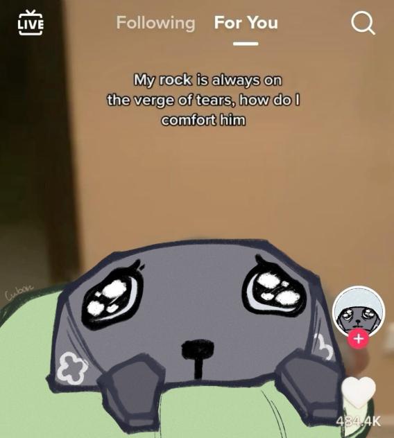 Pebble's about to cry (389)