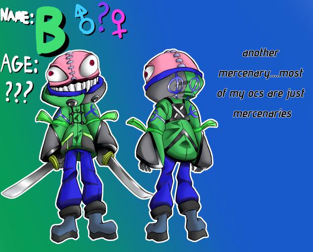 B