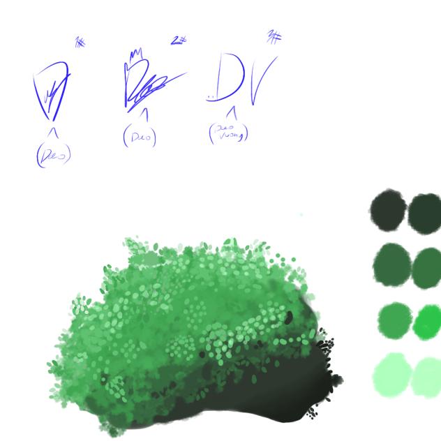 Bush - ibisPaint