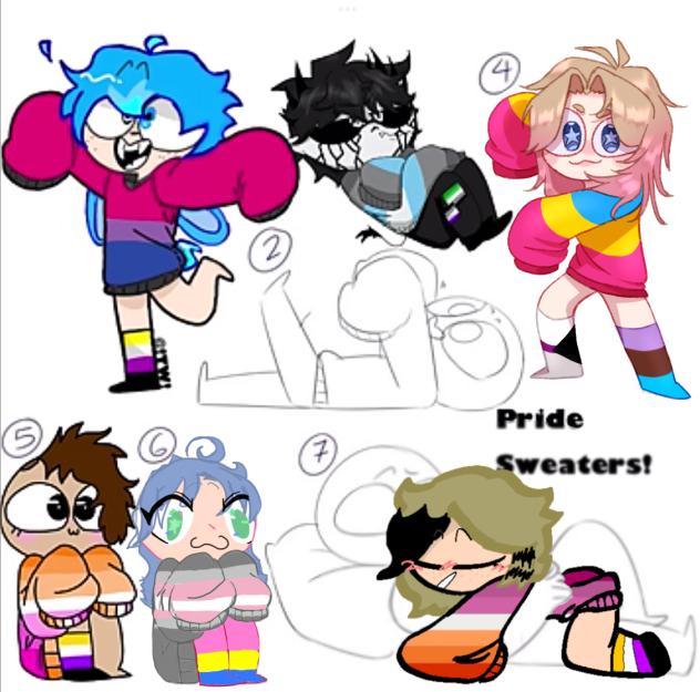 pride sweatshirt callab✿★ඩා☻