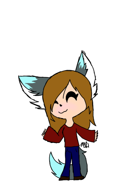 chibi wolf me