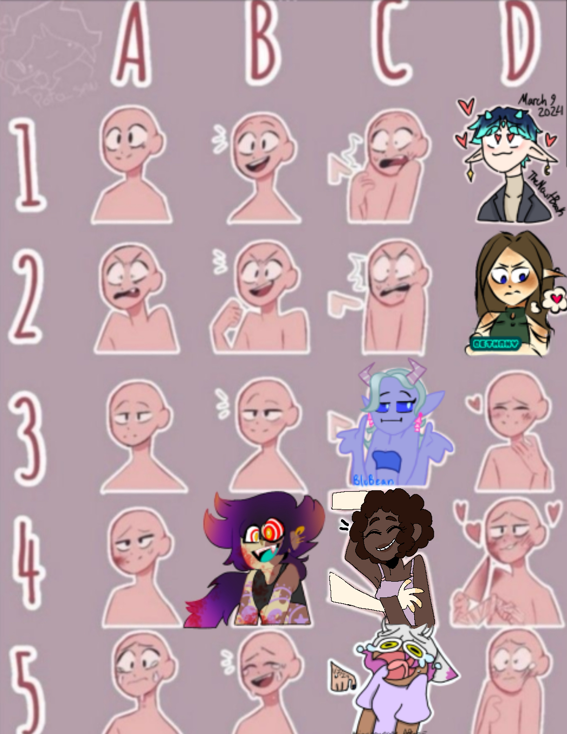 EMOTIONS COLLAB - ibisPaint