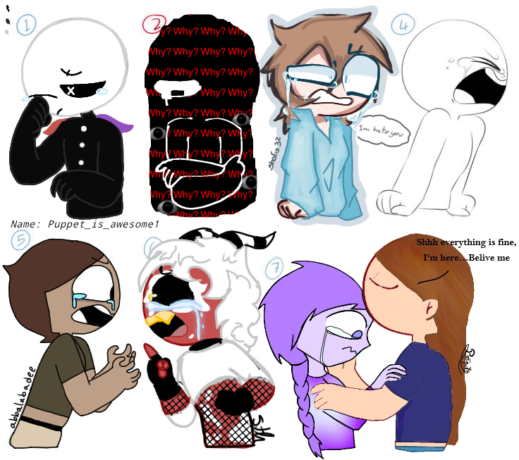 mad or sad collab - ibisPaint