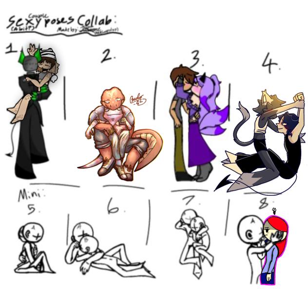 Sexy poses Collab