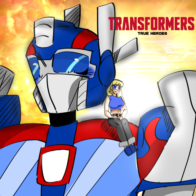 True Heroes AU Art