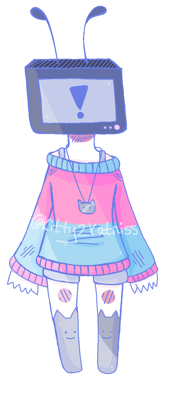 Pastel TV Head - ibisPaint