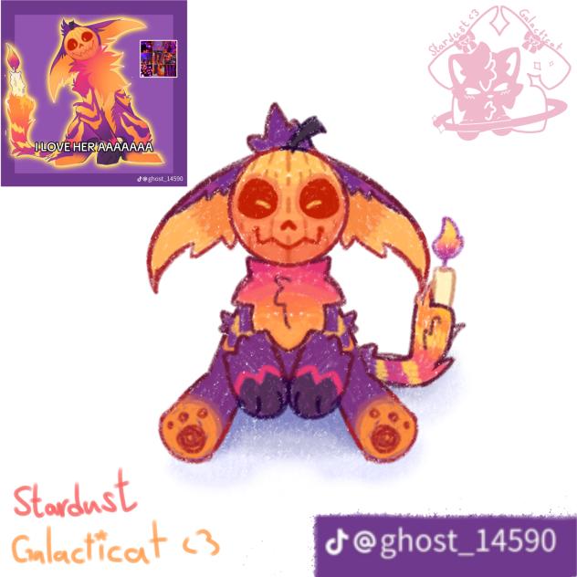Spooky Pumpkin Fur