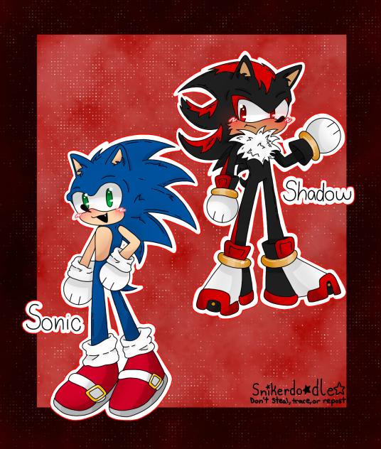 💙~•°•^•°•{Sonic and Shadow}•°•^•°•~❤️