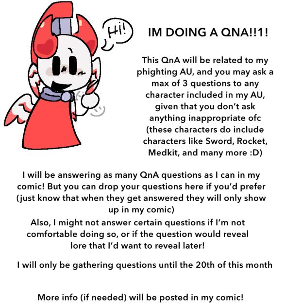 QNA ANNOUNCEMENT!!1!