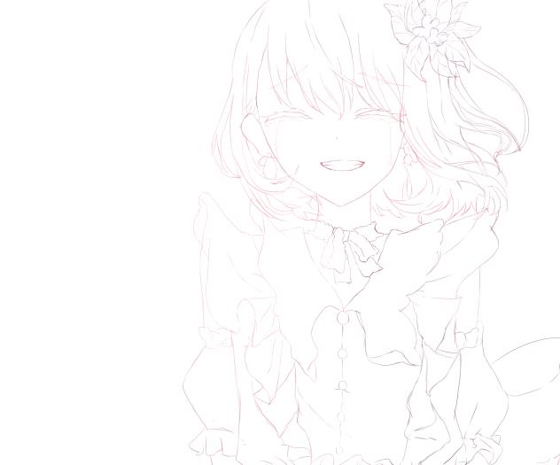 瑞希　線画