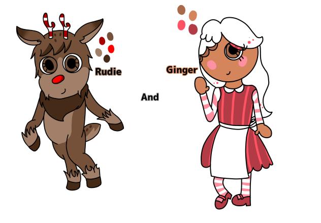 Rudie and Ginger in my style