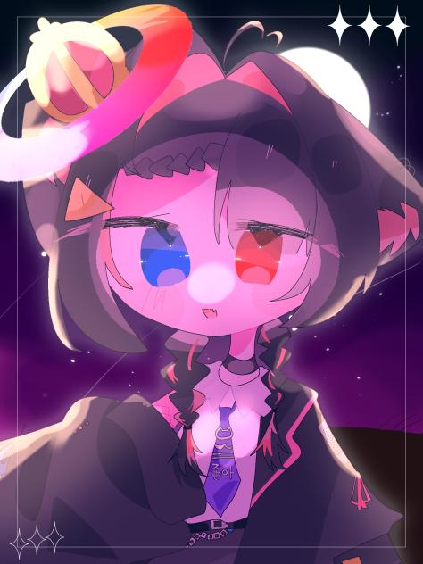 ꒰ The moon is beautiful. ꒱