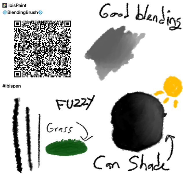 Fuzzy Blending brush
