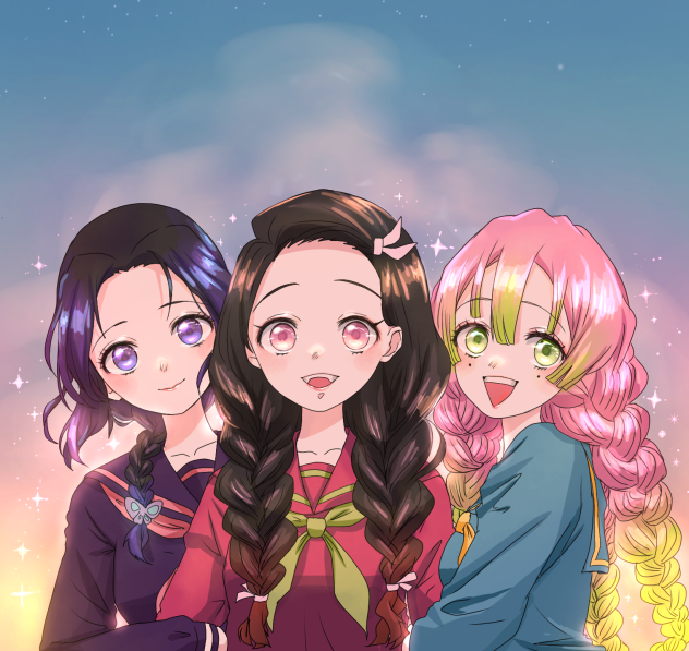 三つ編み