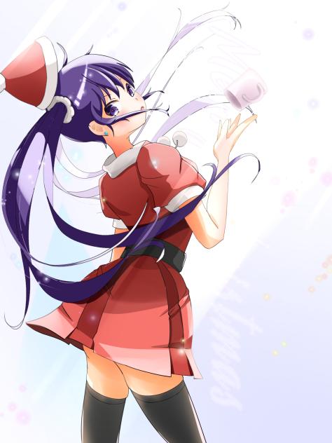 ちょっとクリスマスっぽいリゼちゃん