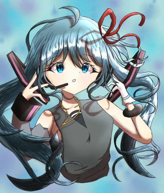 初音ミク(上半身だけ)