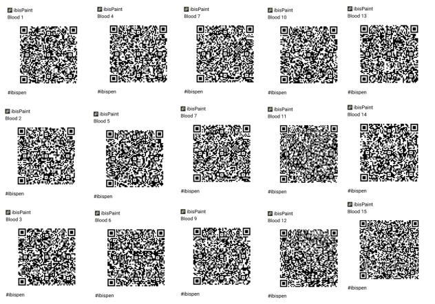 15 types best Blood Brush code Package