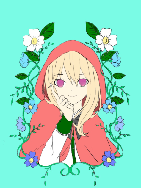 赤ずきん【お好きにどうぞ】塗らせていただきました。