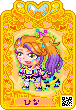 【ドット絵】弥生ひな(変身後)ミニキャラ【ワッチャプリマジ！】