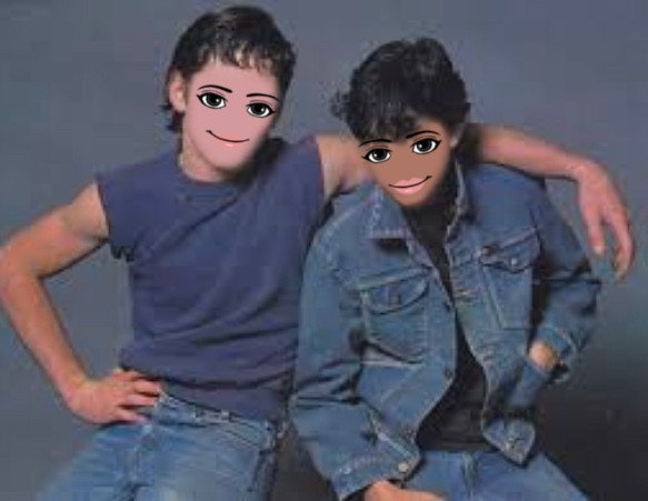 Johnny and Ponyboy